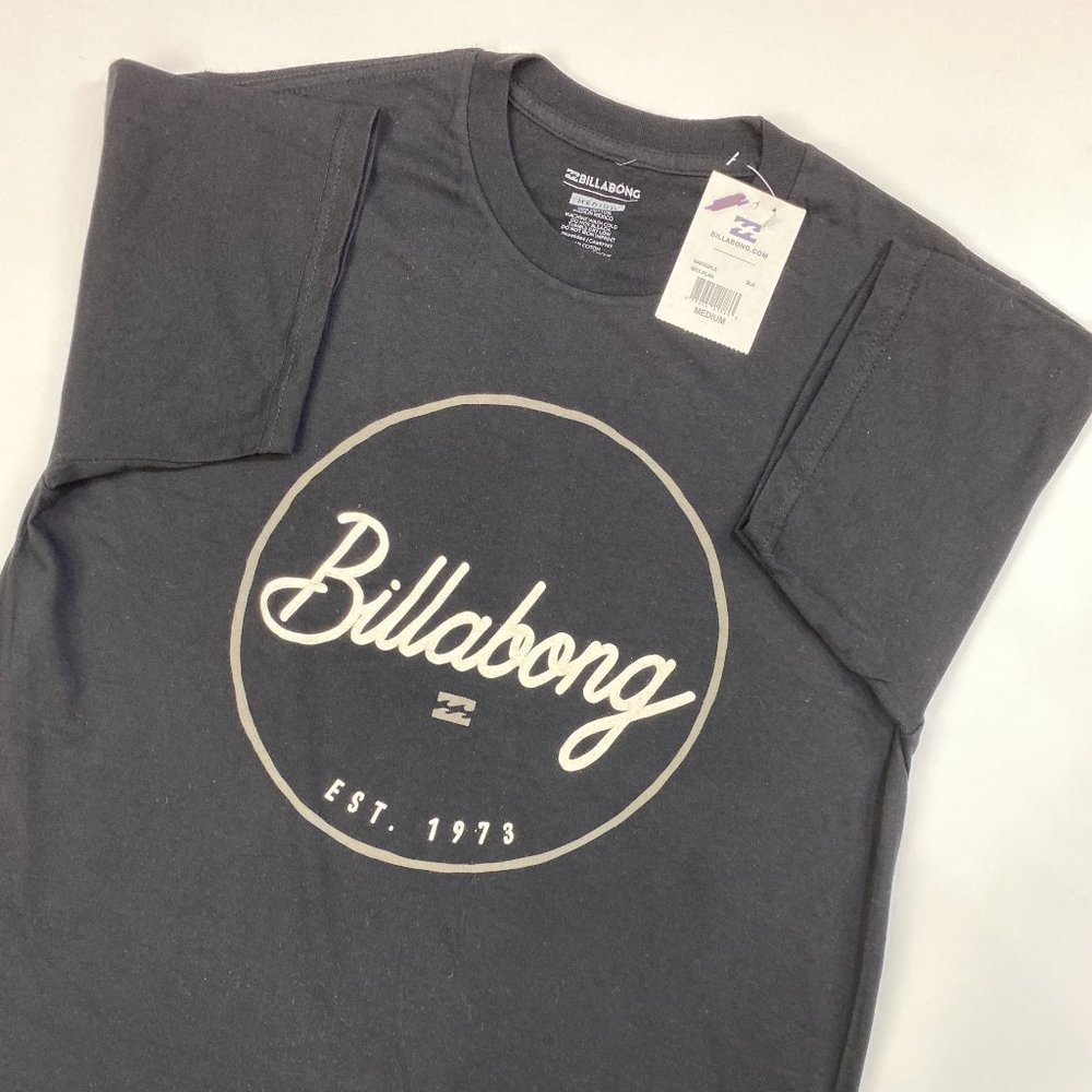 Billabong Crew Neck Short Sleeve Logo Graphic T